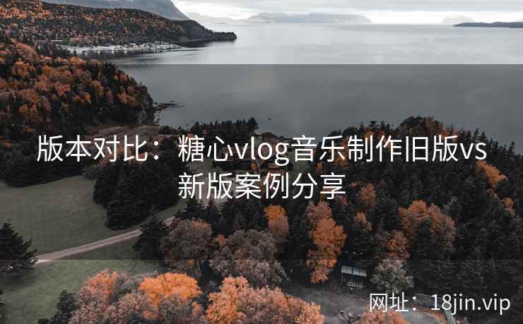 版本对比：糖心vlog音乐制作旧版vs新版案例分享