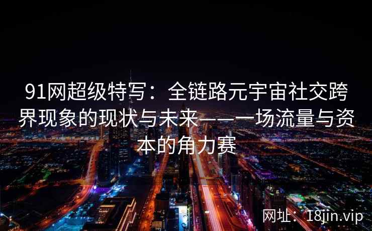 91网超级特写：全链路元宇宙社交跨界现象的现状与未来——一场流量与资本的角力赛